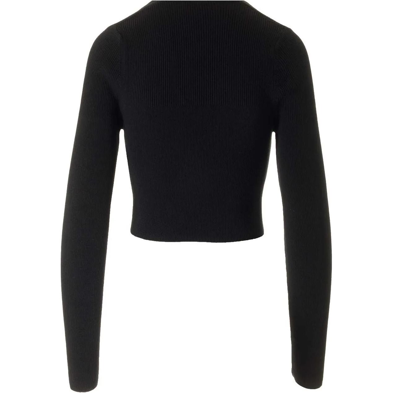 Lookbook (W) ヴィヴィアンウエストウッド ブラック ボタンアップ ニット カーディガン 1803002UY001VN401