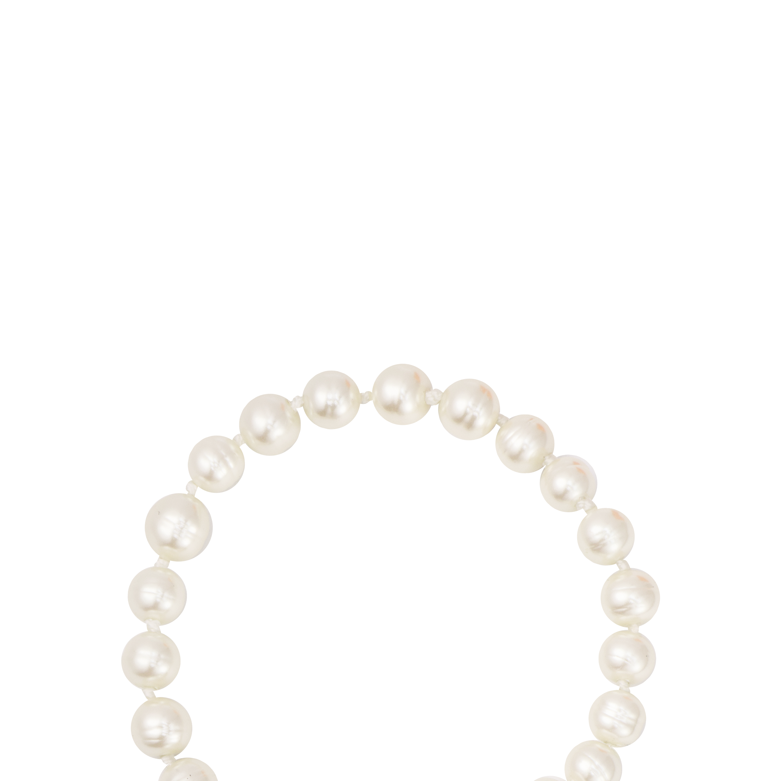 (Women) Vivienne Westwood ALEKSA Necklace Pearl Orb Saturn  Pearl Necklace 6301011102P226P2261 圖 5