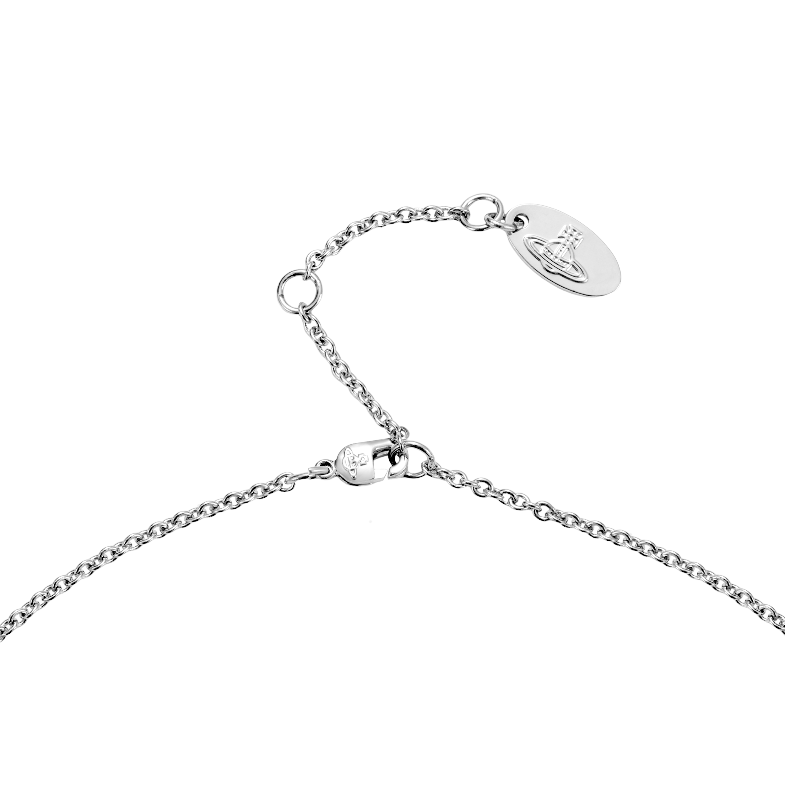 (Women) Vivienne Westwood ALEKSA Pendant Necklace Saturn Pearl Silver Chain  Jewelry 6302039302P226P226 圖 5
