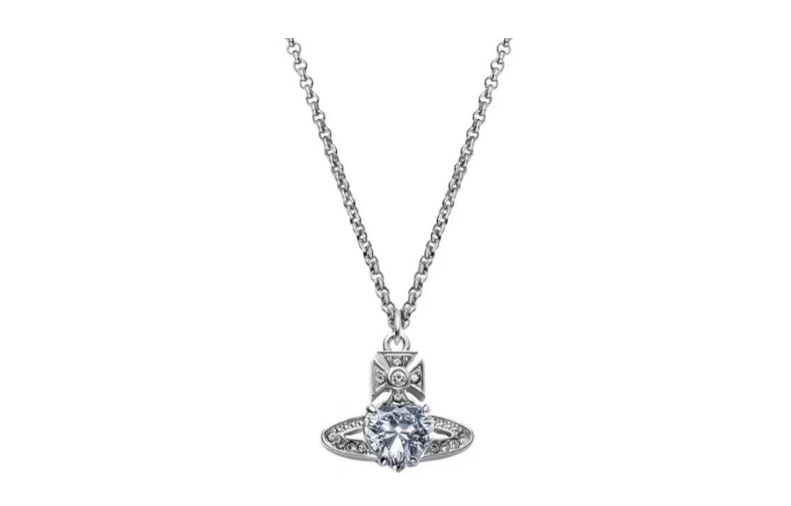 (Women) Vivienne Westwood Ariella Pendant Necklace Silver for Women with Crystals. 6302004702P116P116 圖 2