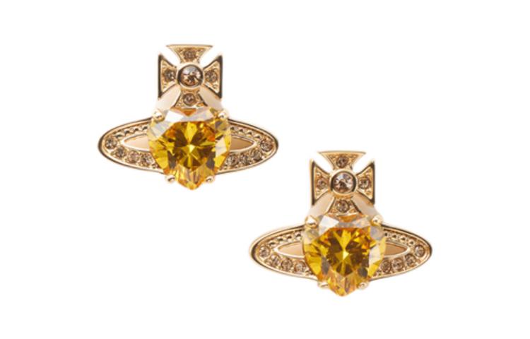 (Women) Vivienne Westwood ARIELLA Rhinestone Earrings for Women 505136862 圖 5