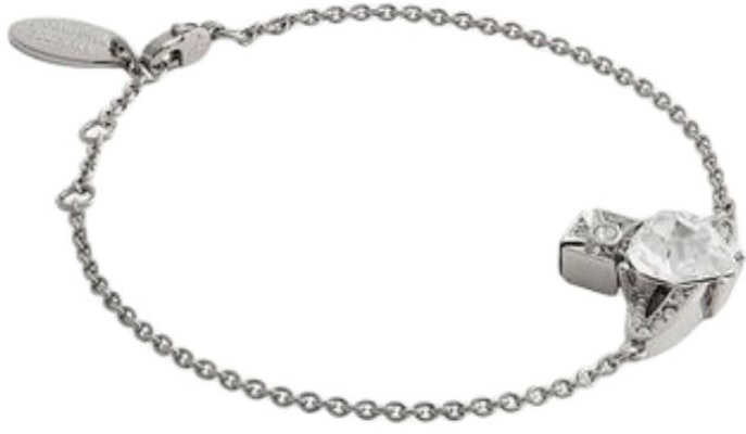 (W) 薇薇安·威斯伍德 Ariella 純銀設計銀手鍊 女款 8050889276548 Order (W) 薇薇安·威斯伍德 Ariella 純銀設計銀手鍊 女款 8050889276548