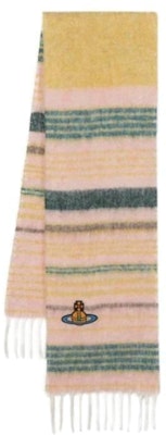 (W) Vivienne Westwood Syal Rajut Chunky Multi Stripe Bordir Wanita Multicolor 8103014FW00QMG401 Buy (W) Vivienne Westwood Syal Rajut Chunky Multi Stripe Bordir Wanita Multicolor 8103014FW00QMG401