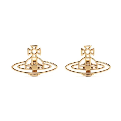 (Women) Vivienne Westwood Elegant Orb Design Brass Earrings for Women. 62010208R001CNR001