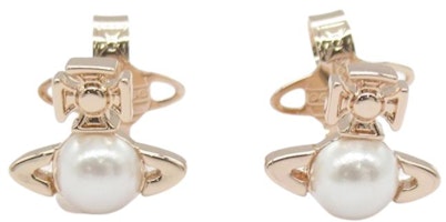 (Women) Vivienne Westwood Engraved Design Brass Earrings Gold. 6201026802G243 (Women) Vivienne Westwood Engraved Design Brass Earrings Gold. 6201026802G243