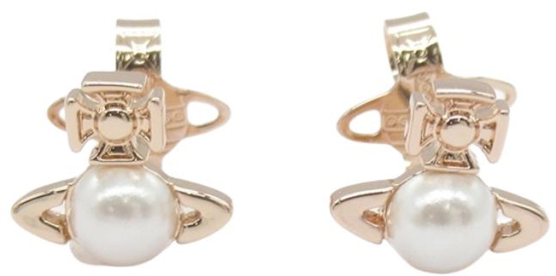 (W) 薇薇安·魏斯伍德雕花設計黃銅耳環 金色 6201026802G243 Buy (W) 薇薇安·魏斯伍德雕花設計黃銅耳環 金色 6201026802G243