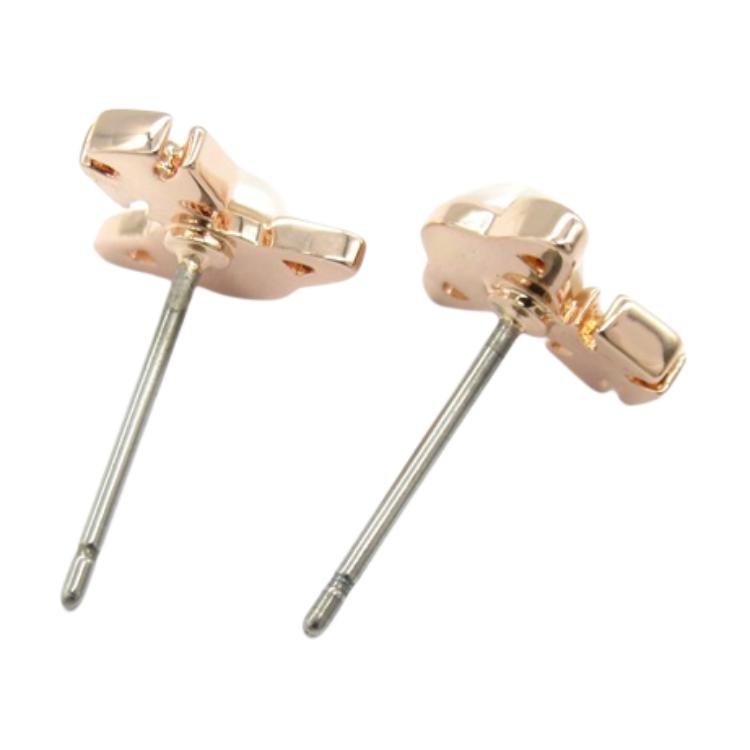 Shop (W) 薇薇安·魏斯伍德雕花設計黃銅耳環 金色 6201026802G243