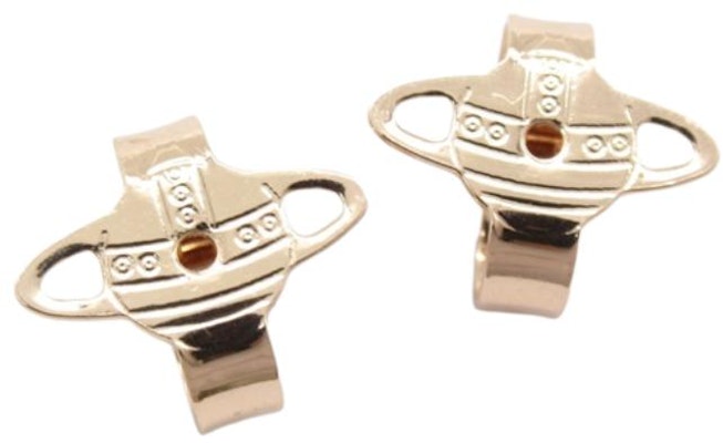 (W) 薇薇安·魏斯伍德雕花設計黃銅耳環 金色 6201026802G243 Details for (W) 薇薇安·魏斯伍德雕花設計黃銅耳環 金色 6201026802G243