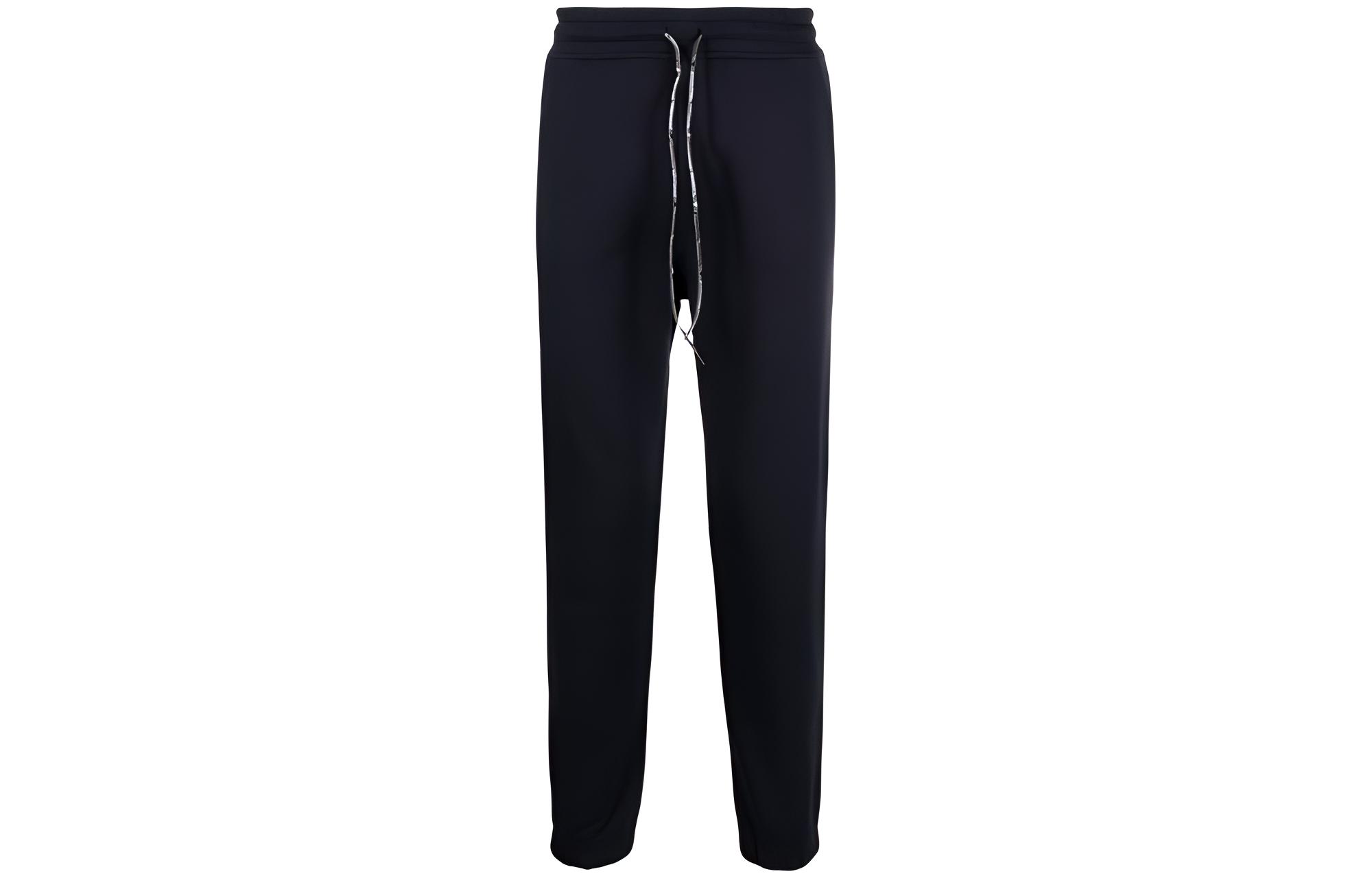 (Women) Vivienne Westwood FW23  Knit Sweatpants Planet Logo Navy Blue. 3J01000DJ0032PO