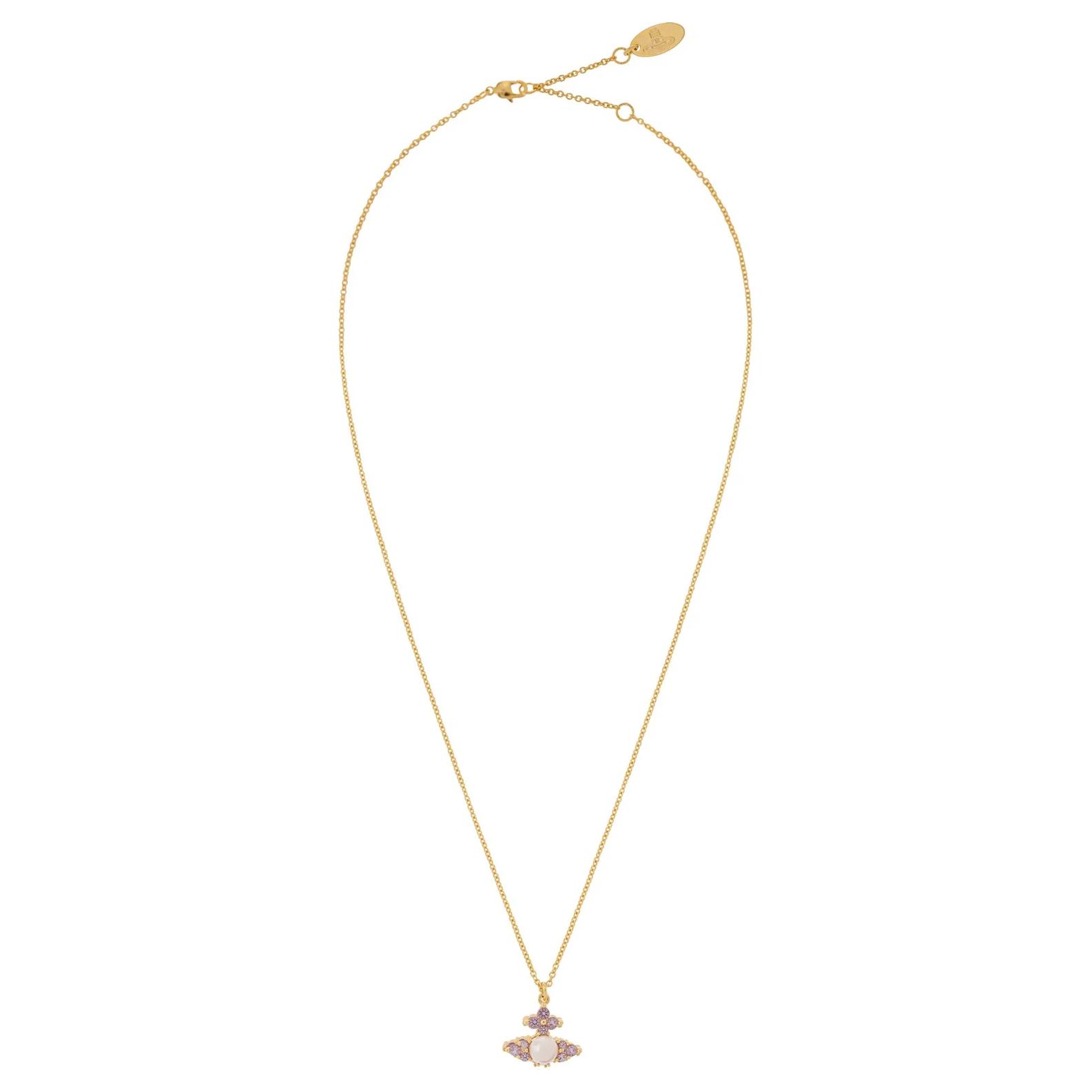 (Women) Vivienne Westwood Gold Brass Necklace Women’s Embellished Design. 630203EP02R791 圖 2