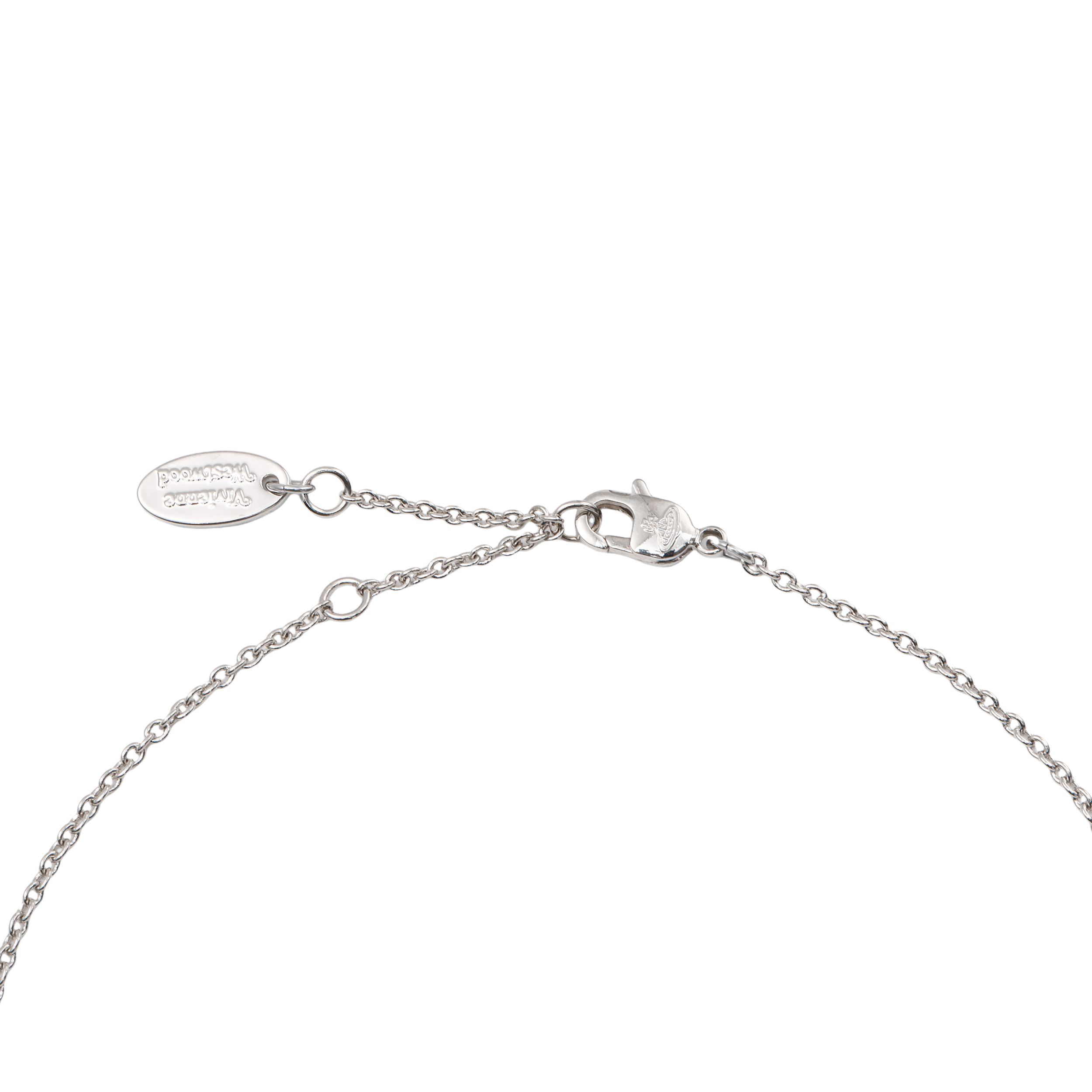 (Women) Vivienne Westwood Grace Full Rhinestone Saturn Pendant Necklace Silver Women. 6302009202P116CNP116 圖 5