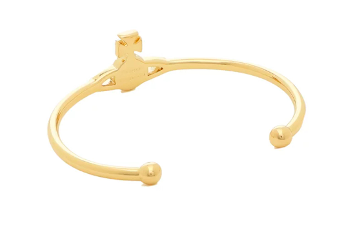 (Women) Vivienne Westwood Grace Gold-Tone Saturn Bracelet with Crystals for Women. 61010007R114 圖 3