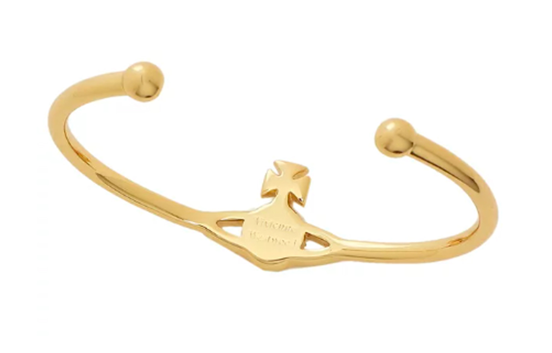 (Women) Vivienne Westwood Grace Gold-Tone Saturn Bracelet with Crystals for Women. 61010007R114 圖 4