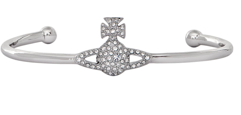 (W) 薇薇安·魏斯伍德GRACE土星水晶手鏈-女性黃銅手鐲。 6101000702P116P116 Order (W) 薇薇安·魏斯伍德GRACE土星水晶手鏈-女性黃銅手鐲。 6101000702P116P116