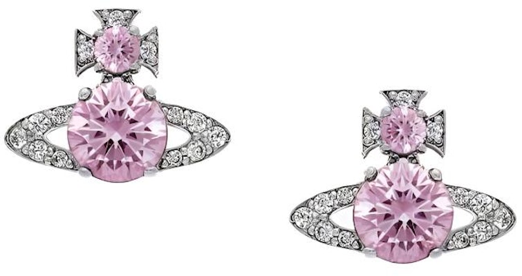 (W) 維維安·魏斯伍德 Ismene 粉紫水晶土星黃銅耳環 女款 6201025302P271P271 Buy (W) 維維安·魏斯伍德 Ismene 粉紫水晶土星黃銅耳環 女款 6201025302P271P271