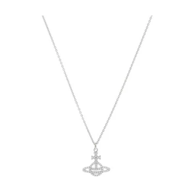 (Women) Vivienne Westwood Lobster Clasp Necklace Silver - Accessories. 63020056