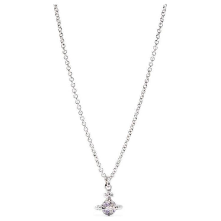 (Women) Vivienne Westwood Logo Necklace for Women - Silver 6302005102W287 圖 3