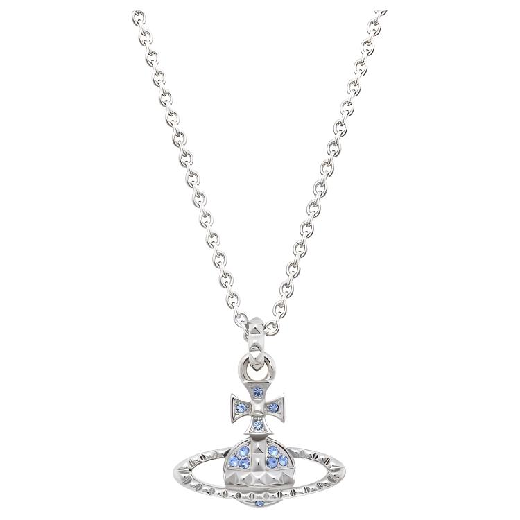 (Women) Vivienne Westwood Mayfair Bas Relief Pendant Necklace Silver for Women. 6302005202W388MY