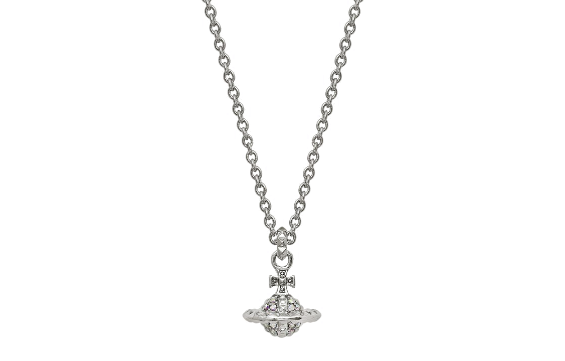 (Women) Vivienne Westwood Mayfair Small Orb Pendant Silver Brass Necklace for Women. 63020051W110W110 圖 2