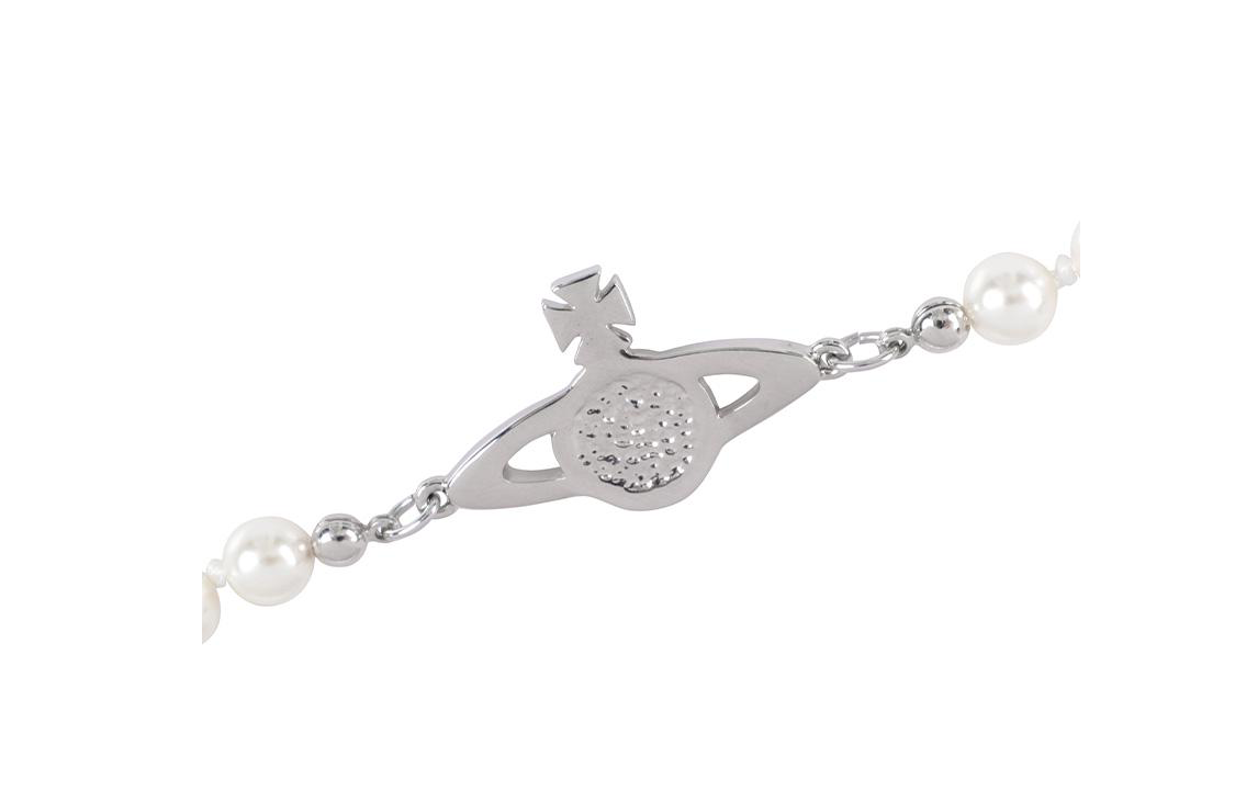 Purchase (W) 薇薇安·魏斯特伍德迷你浮雕銀手鍊 女款 6103000102P131P131