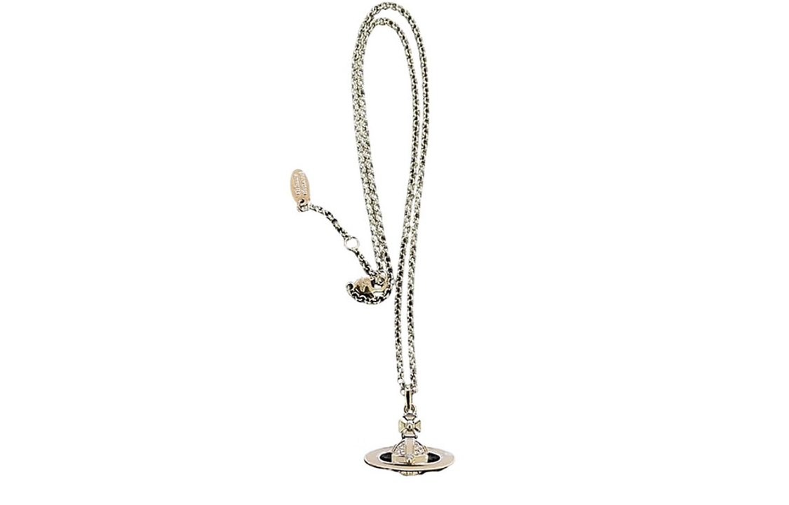 (Women) Vivienne Westwood Neil Saturn Design Brass Necklace Beige/Rose Gold Women 6302039P02G231CN 圖 3