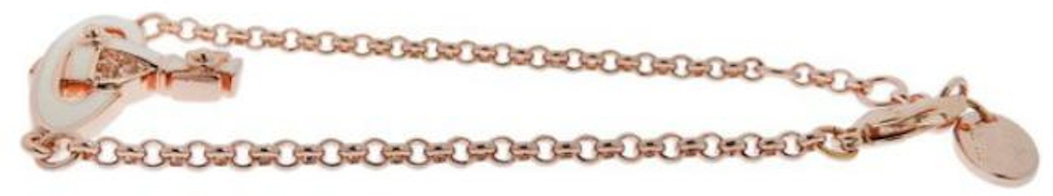 (W) 薇薇安·衛斯伍德 Neil Saturn 金屬手鍊 米色/玫瑰金配飾 6102021002g231 Shop (W) 薇薇安·衛斯伍德 Neil Saturn 金屬手鍊 米色/玫瑰金配飾 6102021002g231