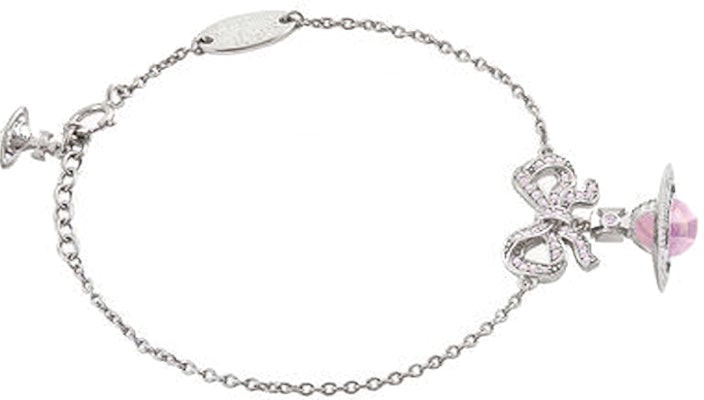 (W) 薇薇安·魏斯伍德 Octavie 蝴蝶結鋯石銀手鏈 女款 圓形設計 8050889598275 Lookbook (W) 薇薇安·魏斯伍德 Octavie 蝴蝶結鋯石銀手鏈 女款 圓形設計 8050889598275