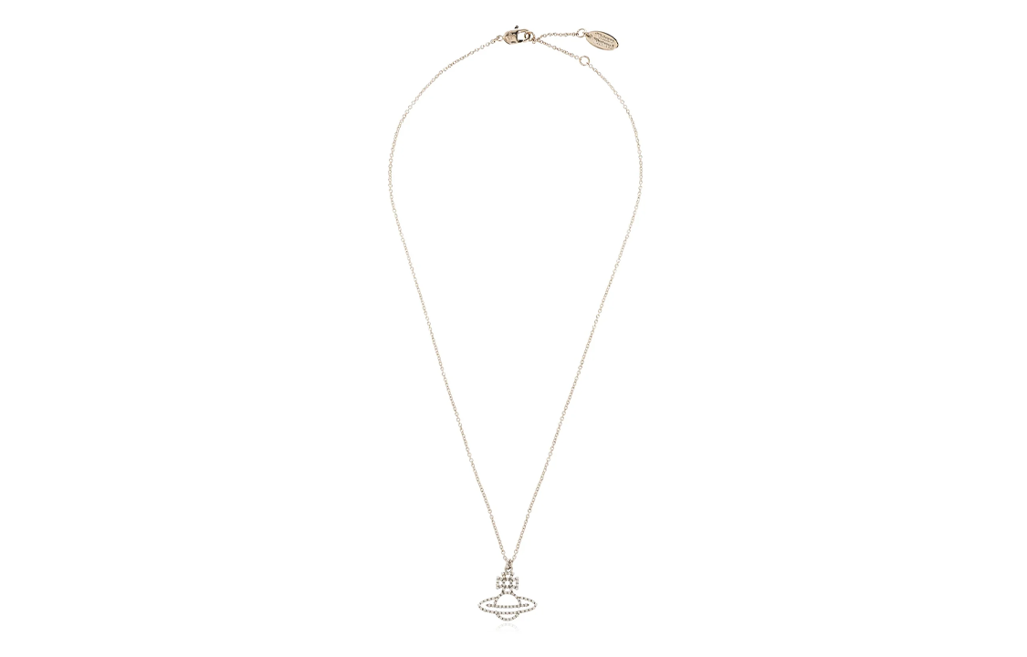 (Women) Vivienne Westwood Orb Logo Cutout Brass Necklace Gold -  Accessory 630203C002P118IMP118 圖 3