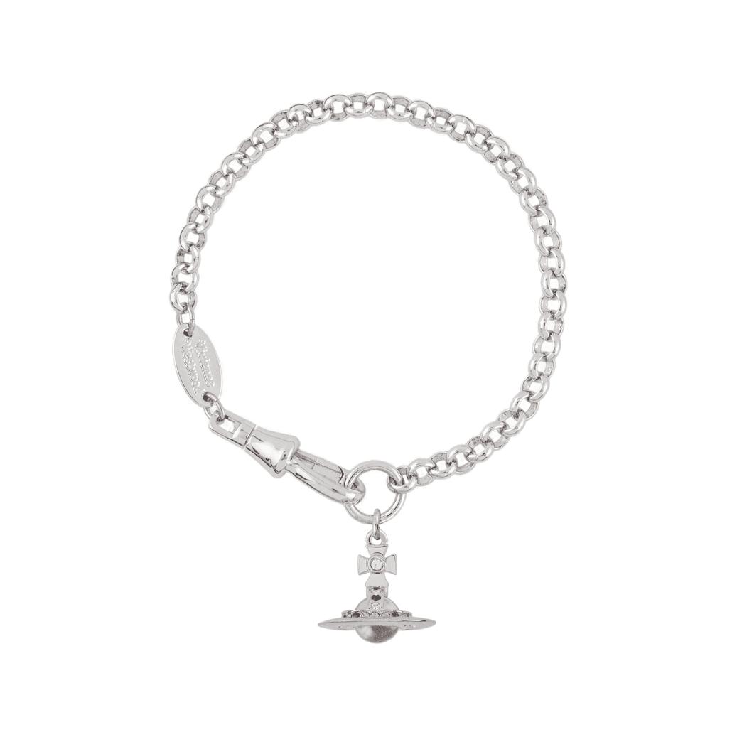 Order (W) Vivienne Westwood 女士 Petite 銀色 Orb Logo 手鏈 銀色 6102005702P019CN
