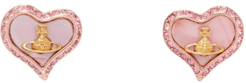 women-vivienne-westwood-pink-crystal-stud-earrings-with-buckle-design-for-women-241314-f022063