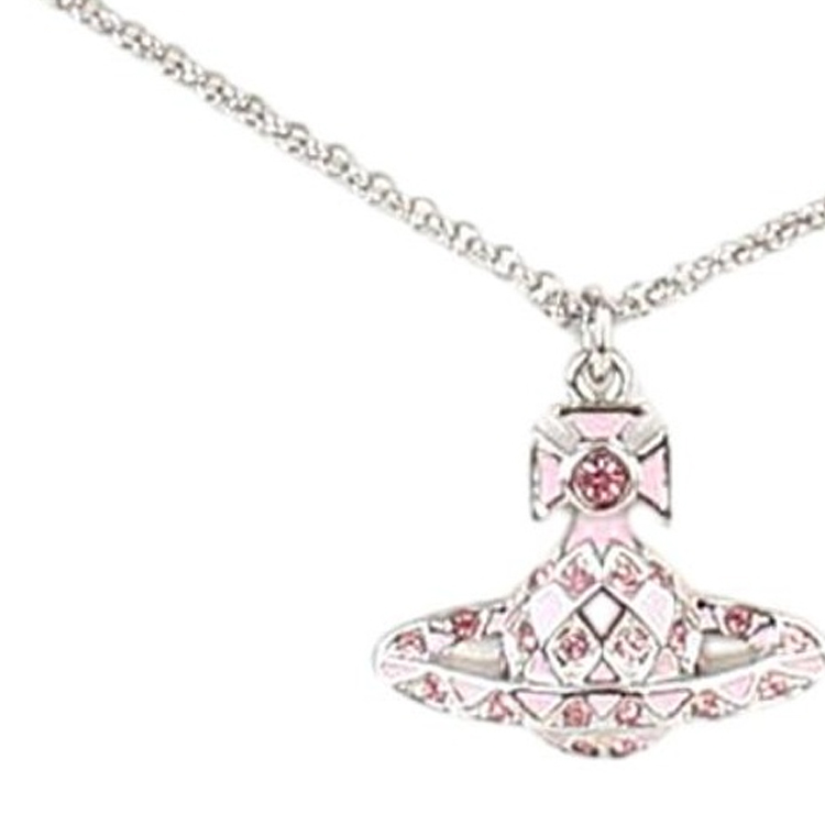 (Women) Vivienne Westwood Pink Orb Design Necklace for Women. 6302023302P192 圖 4