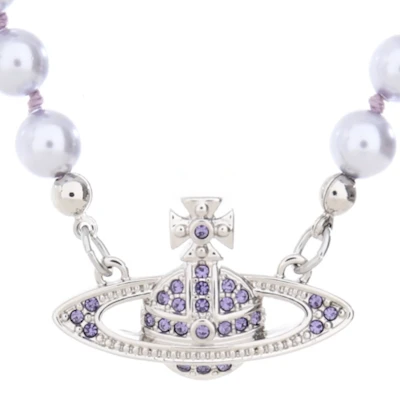 (Women) Vivienne Westwood Purple Brass Necklace 63010100 02P658 - Necklace Buy (Women) Vivienne Westwood Purple Brass Necklace 63010100 02P658 - Necklace