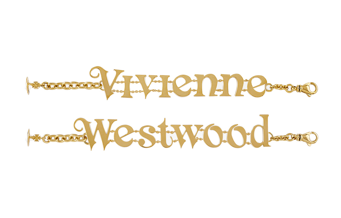 Details for (W) 維維安·魏斯伍德 Raimunda 雙銅字母金手鏈 女款 8050889646020
