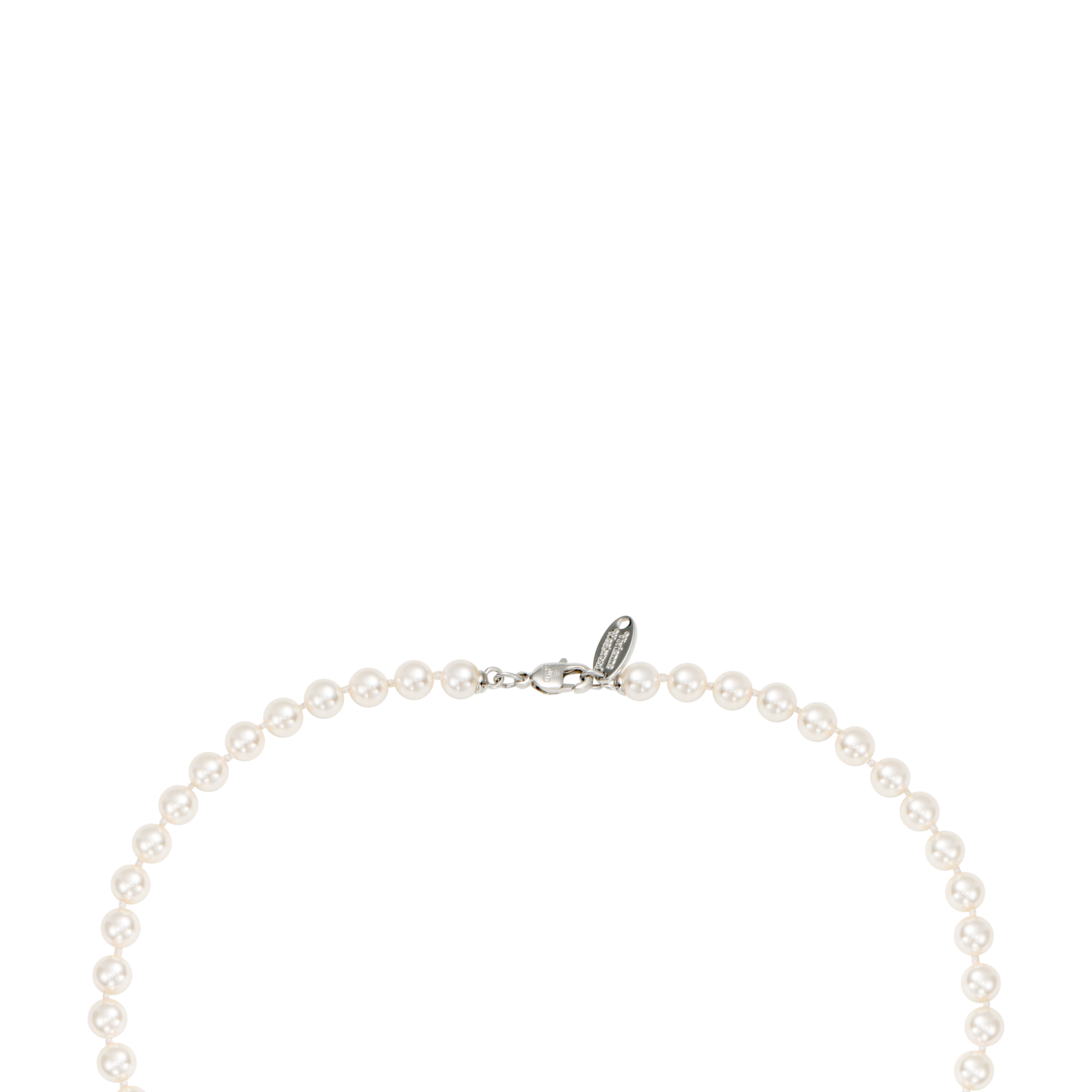 (Women) Vivienne Westwood Roxanne Saturn Pendant Pearl Necklace Silver  Accessory 6301011G02P308P308 圖 5