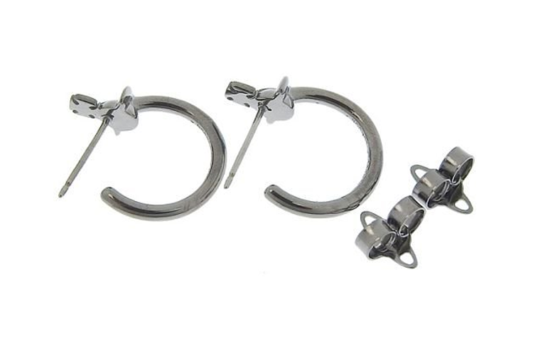 (Women) Vivienne Westwood Saturn Design Brass Earrings  Black. 62030049S001 圖 6