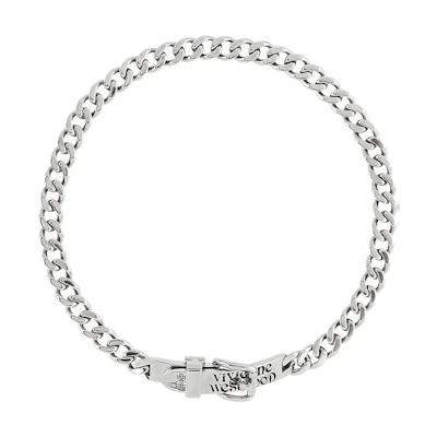 (Women) Vivienne Westwood Saturn Engraved Multi-Wear Necklace Women’s Silver. 6303003002P157P157