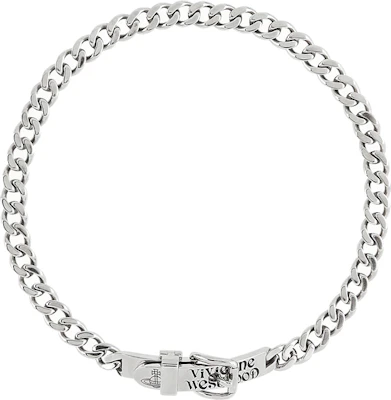 (W) Vivienne Westwood Kalung Saturnus Ukiran Perak Wanita. 6303003002P157P157 Order (W) Vivienne Westwood Kalung Saturnus Ukiran Perak Wanita. 6303003002P157P157