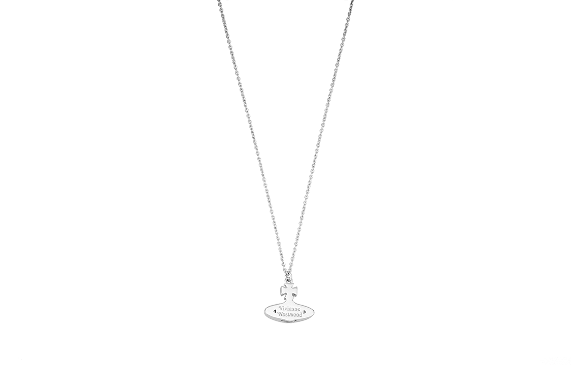 (Women) Vivienne Westwood Small Bas Relief Orb Stud Necklace Silver for Women. 63020160W110W110 圖 3