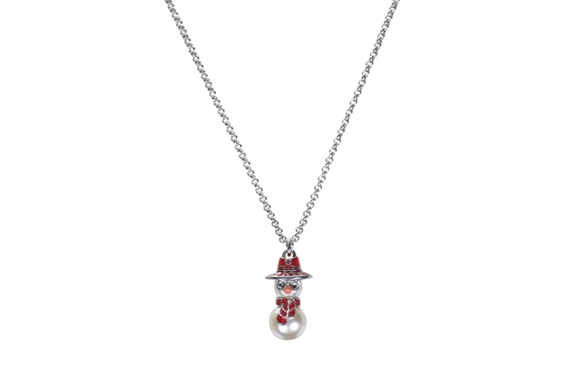 (Women) Vivienne Westwood Snowman Necklace 63020316-02W358-FJ