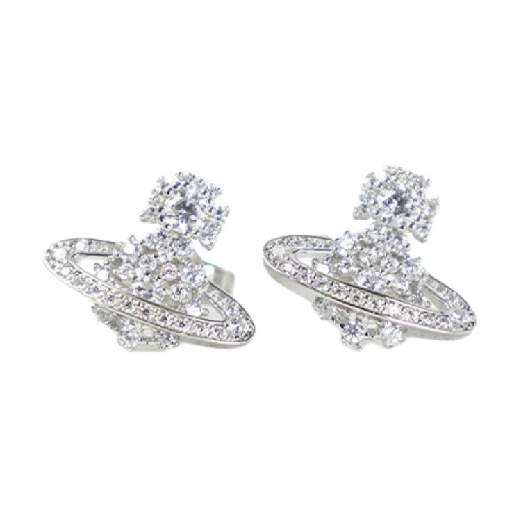 Order (W) 薇薇安·魏斯伍德純銀設計女士耳環 6201031701P102