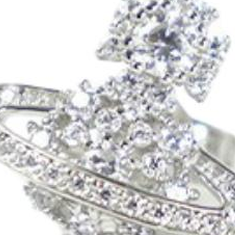 Shop (W) 薇薇安·魏斯伍德純銀設計女士耳環 6201031701P102