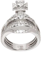 Order (W) Cincin Perak Padu Vivienne Westwood Solid Design - Perak. 6404001401P102IM