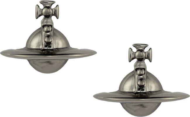 (W) Pendientes Vivienne Westwood Orb 3D Saturno Latón - Gris Oscuro 62010038S001S001 Buy (W) Pendientes Vivienne Westwood Orb 3D Saturno Latón - Gris Oscuro 62010038S001S001