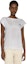 Shop (Women) Vivienne Westwood SS22 Asymmetrical Draped Sleeveless T-Shirt White 1504000AJ001MA401