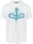 Buy (Women) Vivienne Westwood SS23 White Saturn Spray Print Short Sleeve T-Shirt. 3G010011J001M-A401