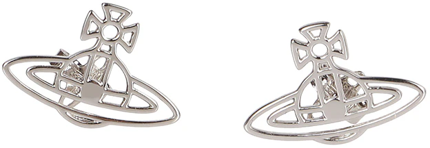 women-vivienne-westwood-thin-line-flat-orb-classic-silver-earrings-for-women-62010208-w003