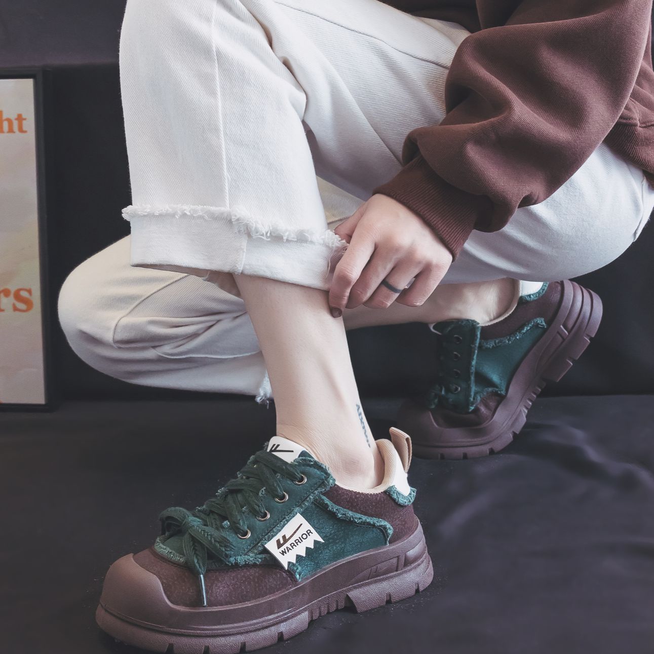 (W) Warrior 'Bai Da Trendy CMFT Low-Top' 圖 17