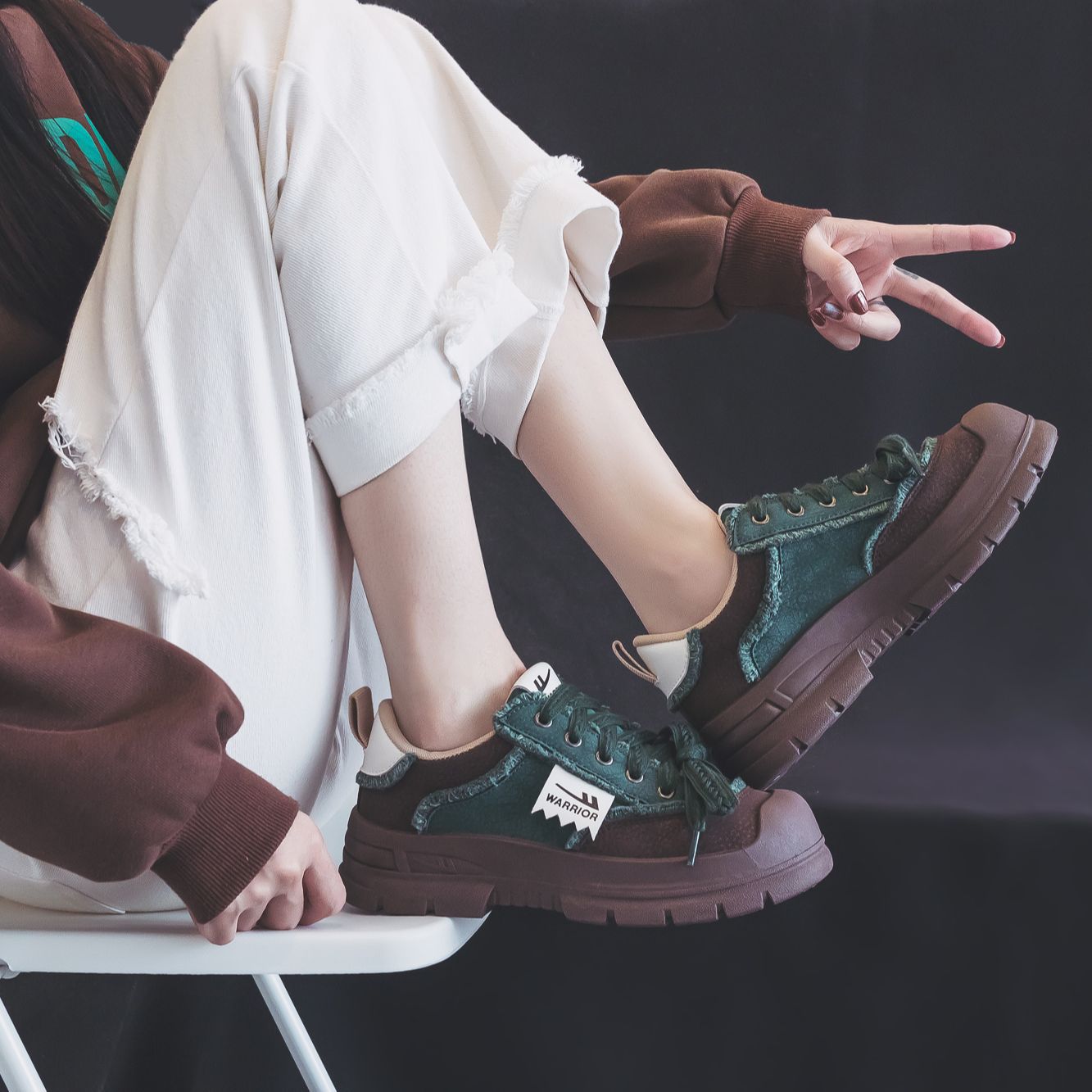 (W) Warrior 'Bai Da Trendy CMFT Low-Top' 圖 19