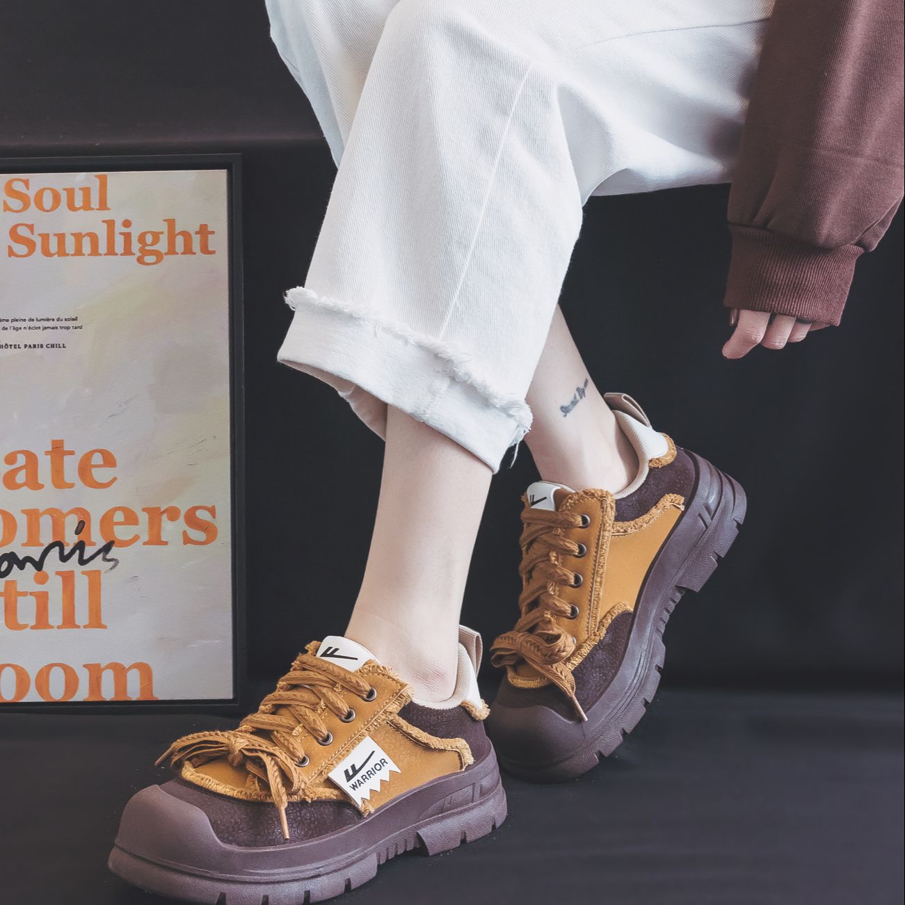 (W) Warrior 'Bai Da Trendy CMFT Low-Top' 圖 27