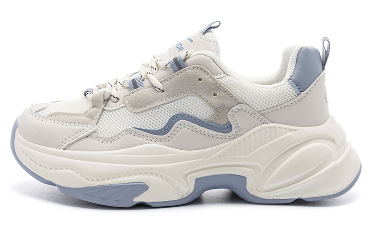 (W) Warrior 'Beige & Blue'